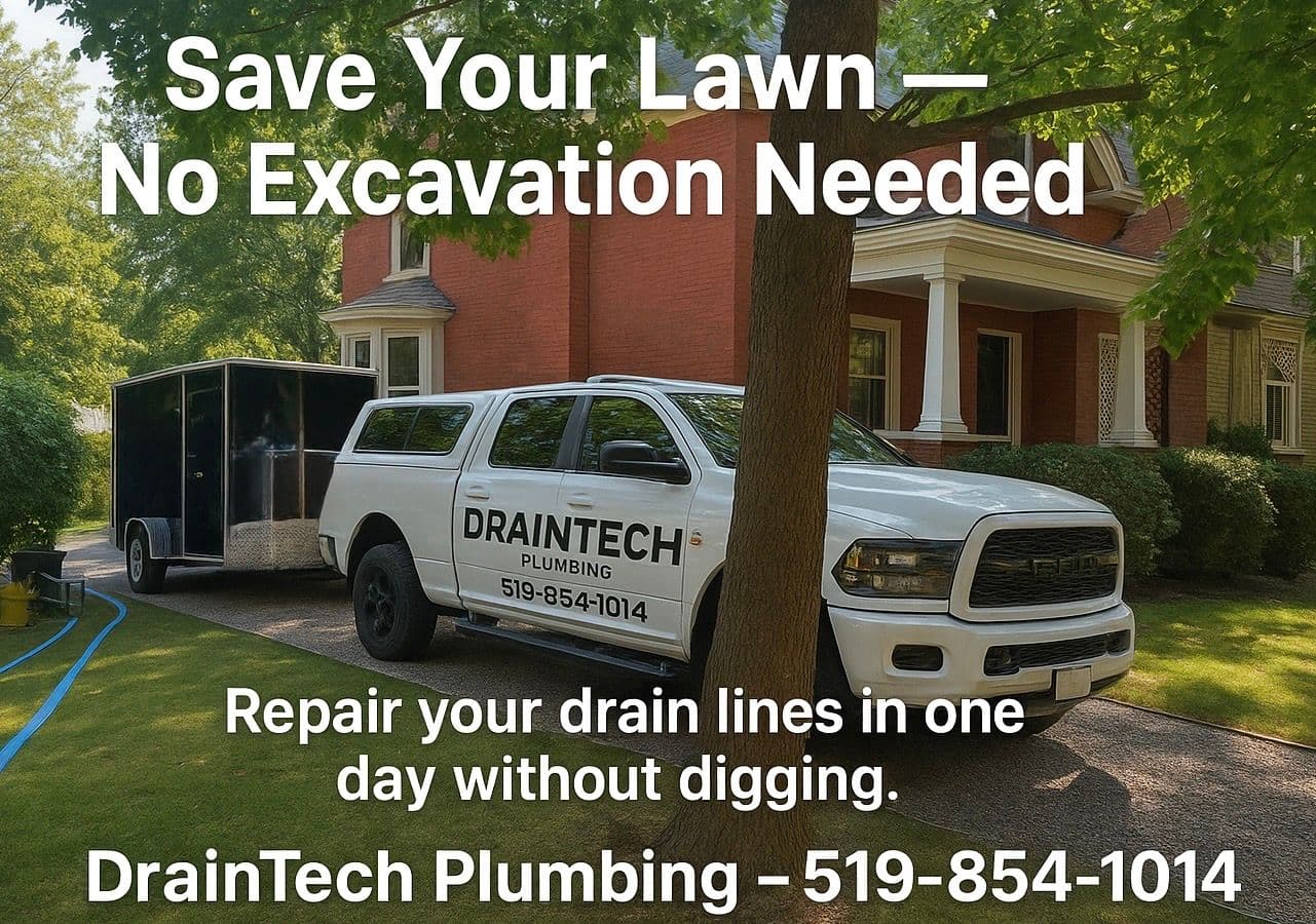 Guest photo from a Google review at DrainTech Plumbing Kitchener