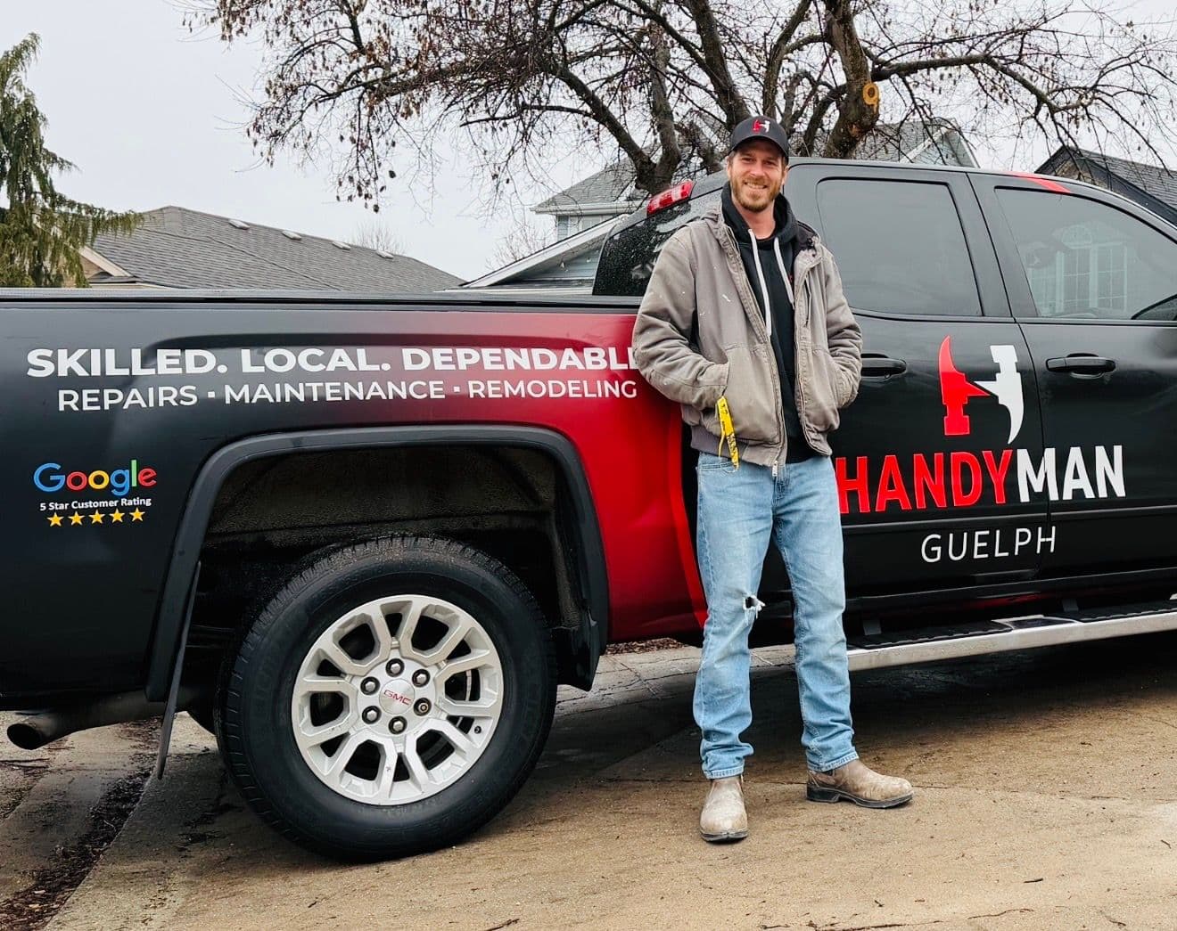 Guest photo from a Google review at Handyman Guelph