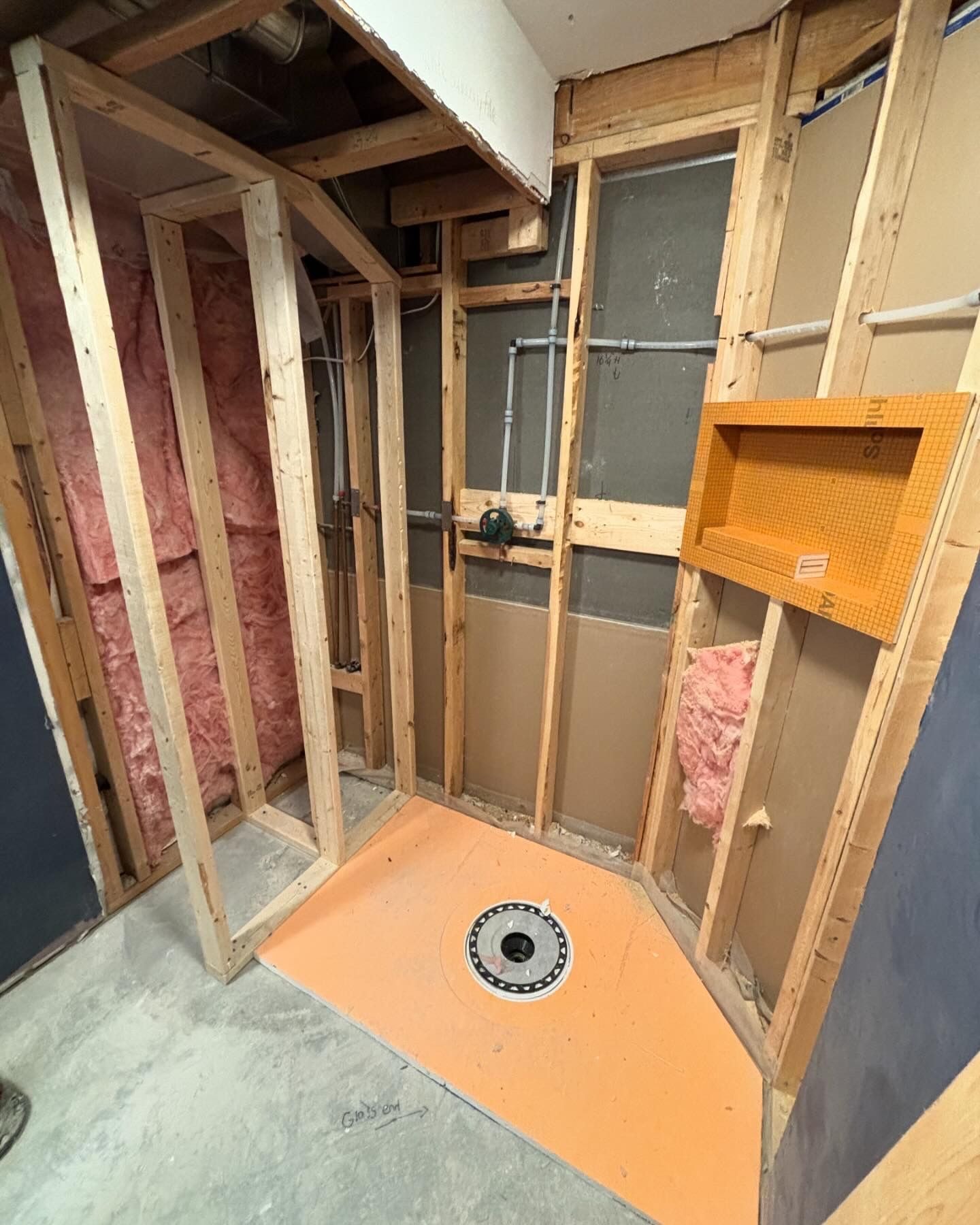 Home services team at a customer job site