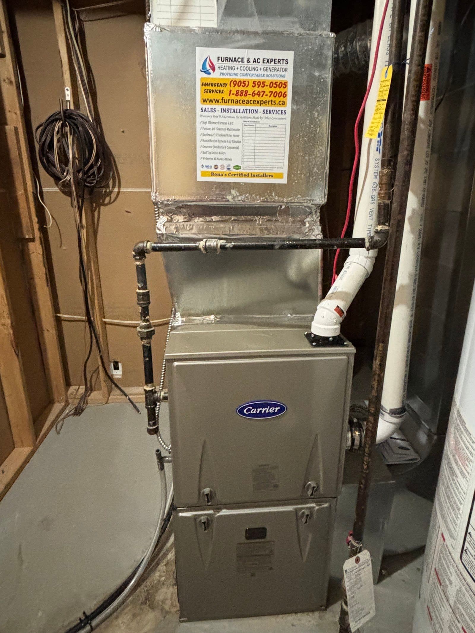Another guest photo from a Google review at Furnace & AC Experts