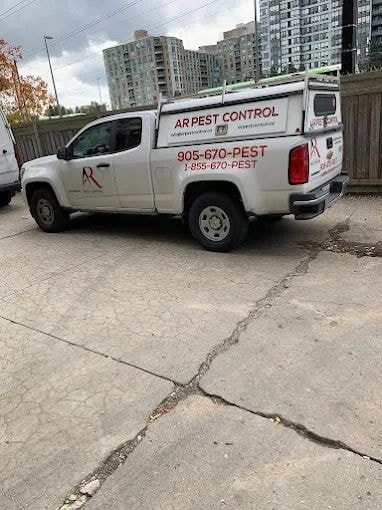 Home services team at a customer job site