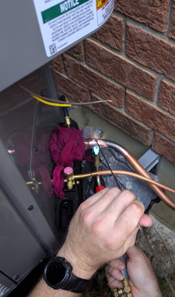 Another guest photo from a Google review at Eastbridge Heating & Cooling