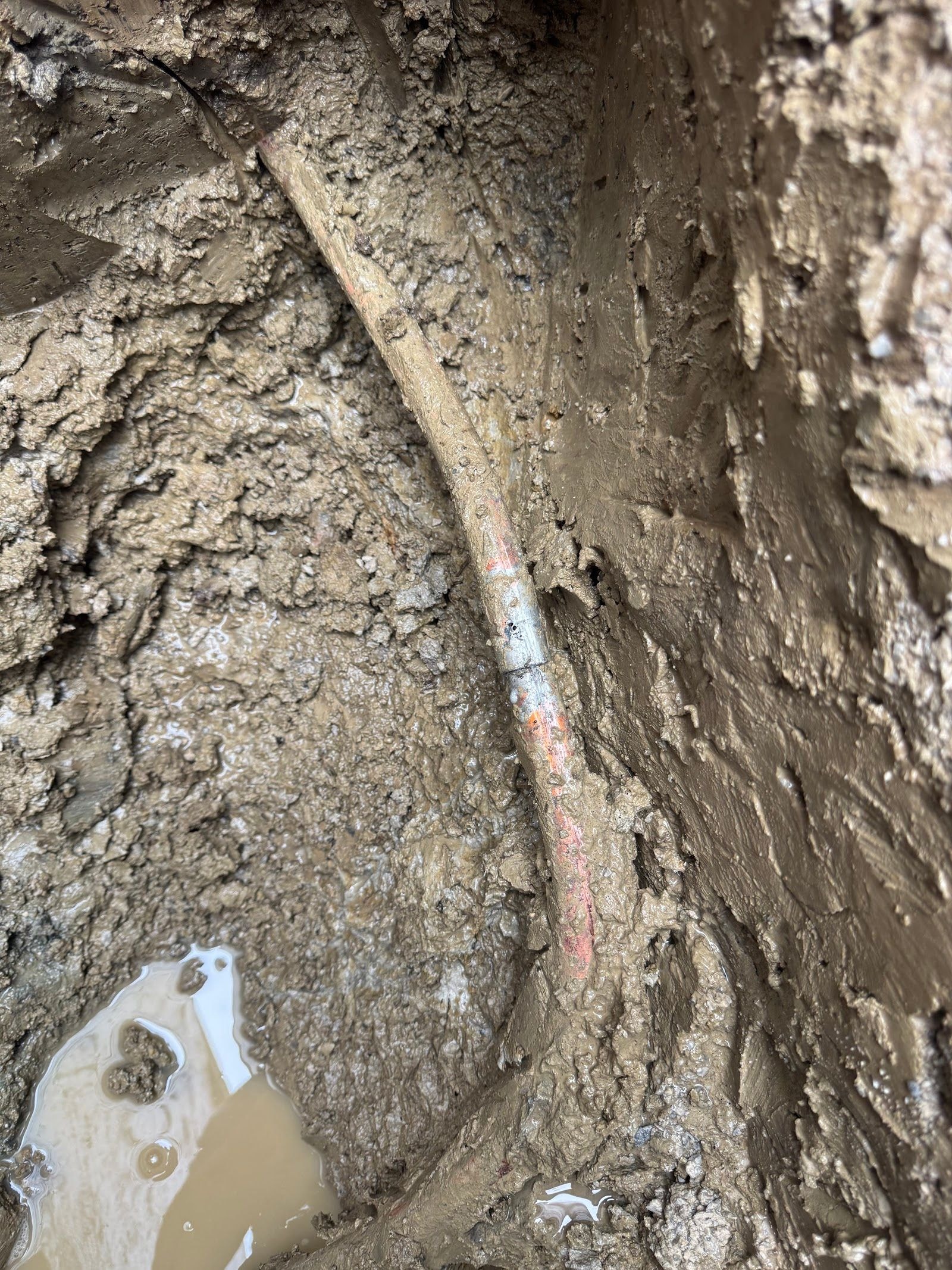 Home services team at a customer job site