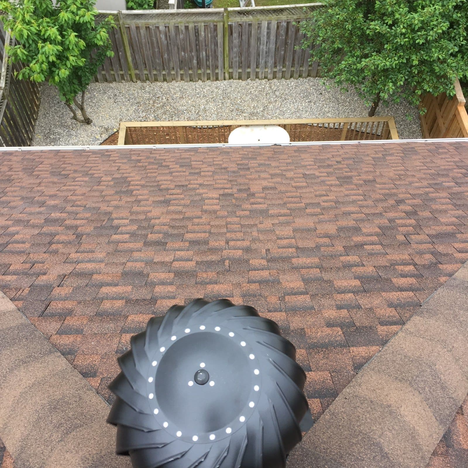 Guest photo from a Google review at William's United Roofing