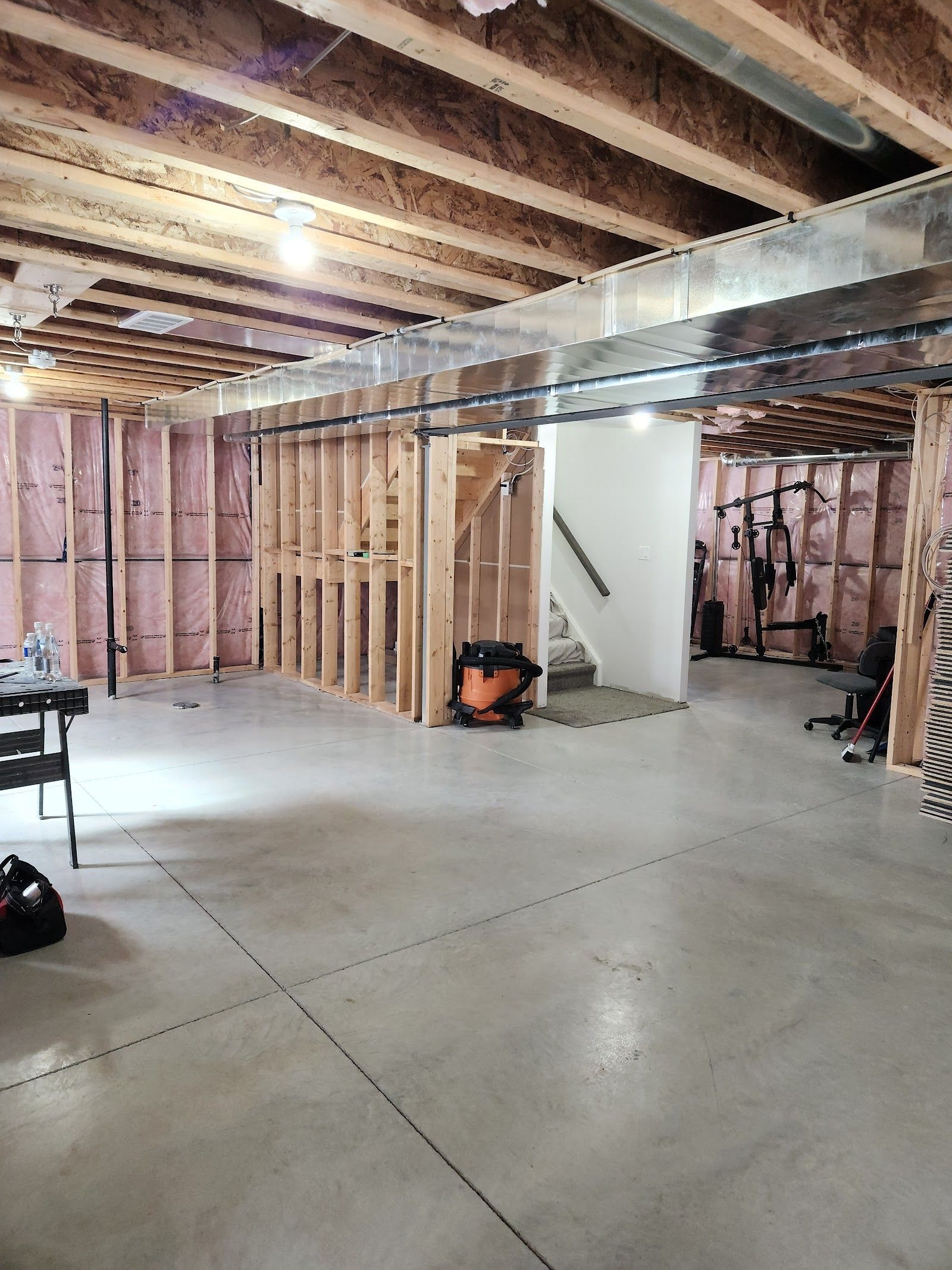 Home services team at a customer job site