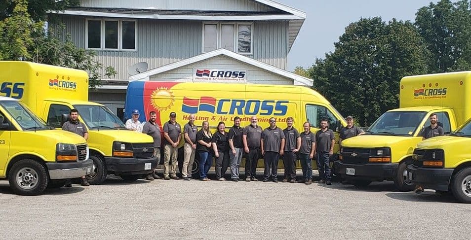 Guest photo from a Google review at Cross Heating & Air Conditioning Ltd.