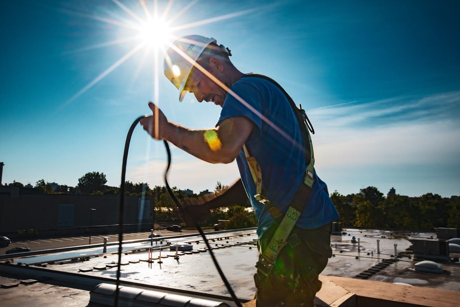 Another guest photo from a Google review at Stybek Commercial Roofing