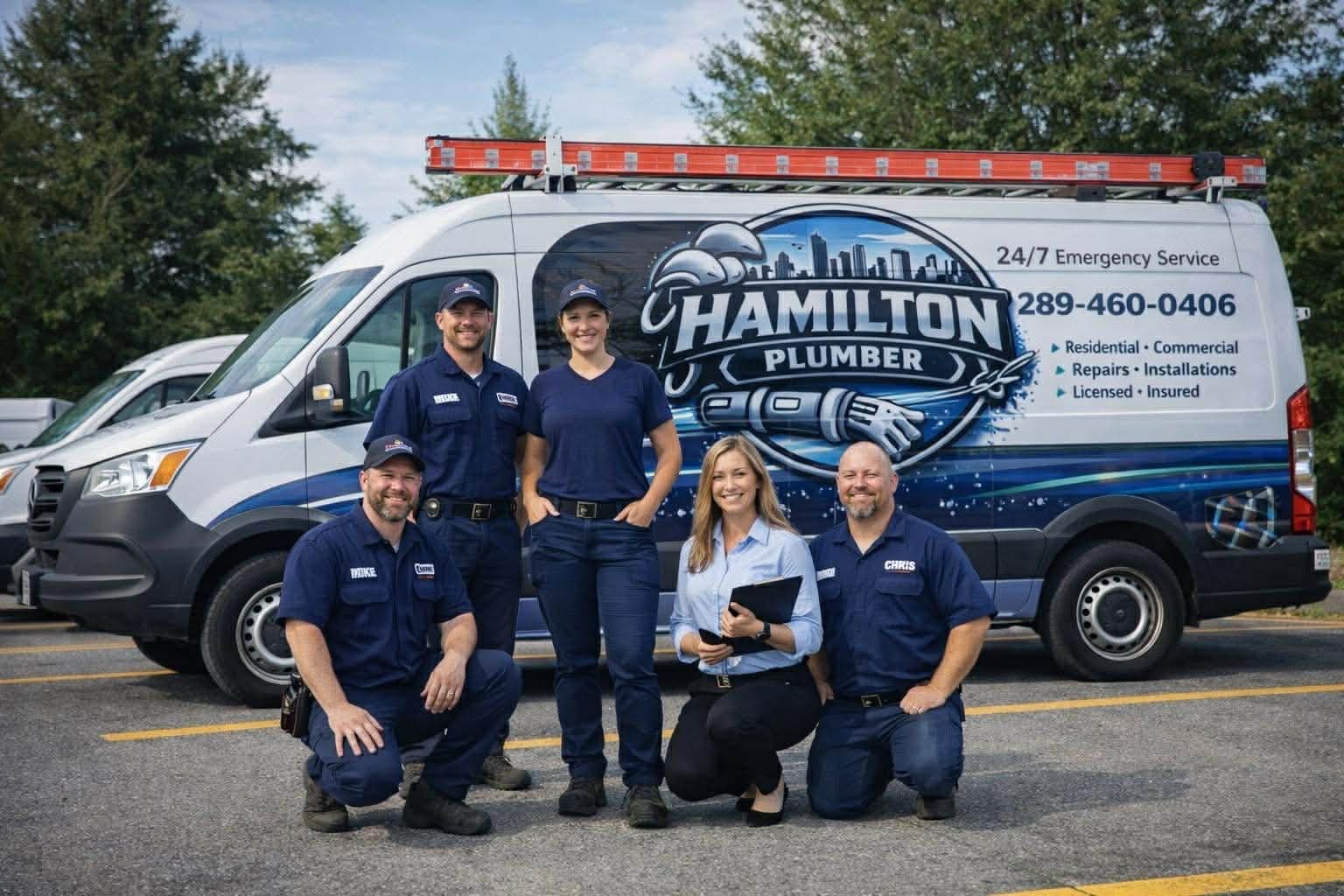 Guest photo from a Google review at Hamilton Plumber