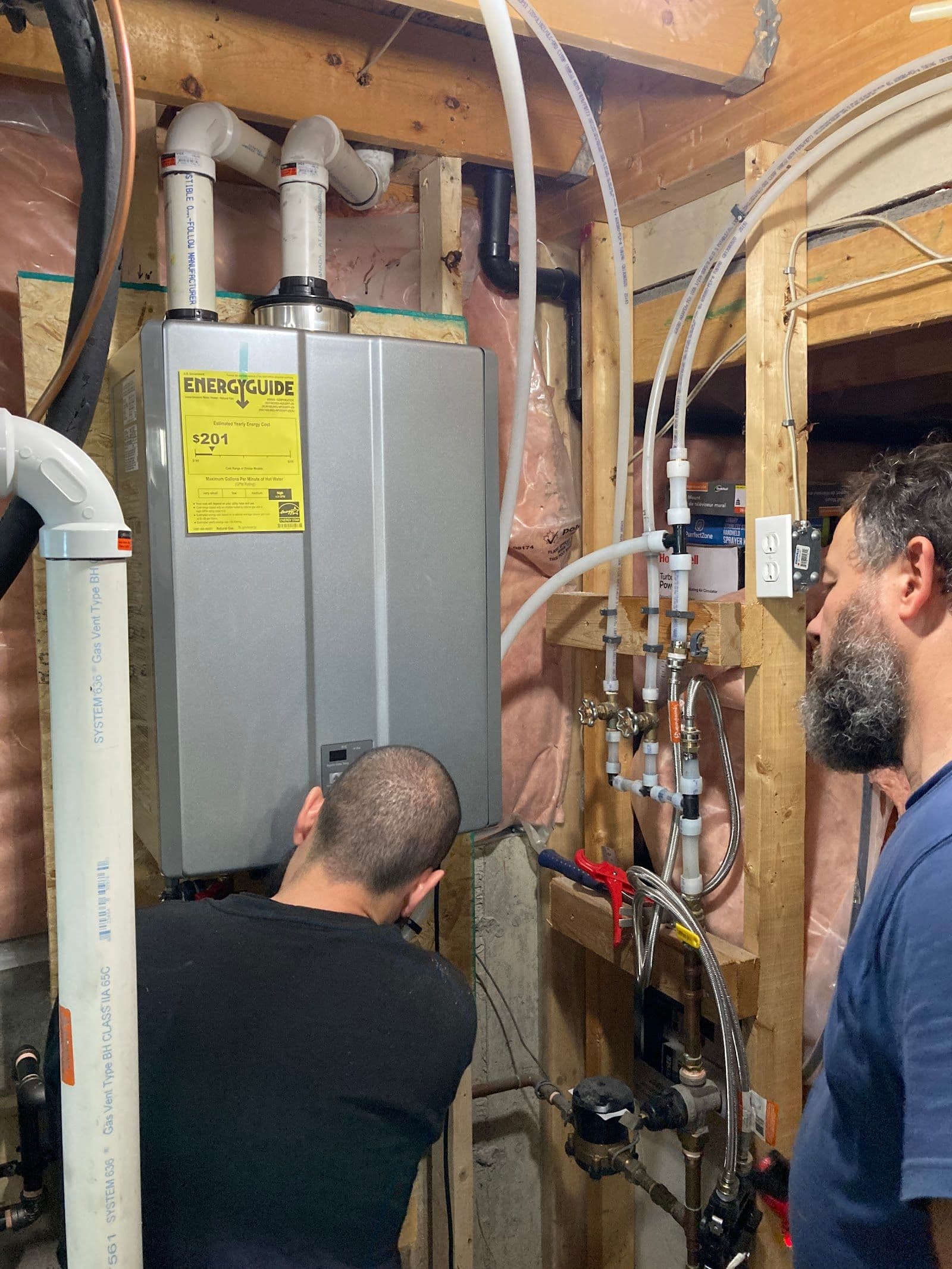 Another guest photo from a Google review at PURPL - Heating, Air Conditioning & Gas Works