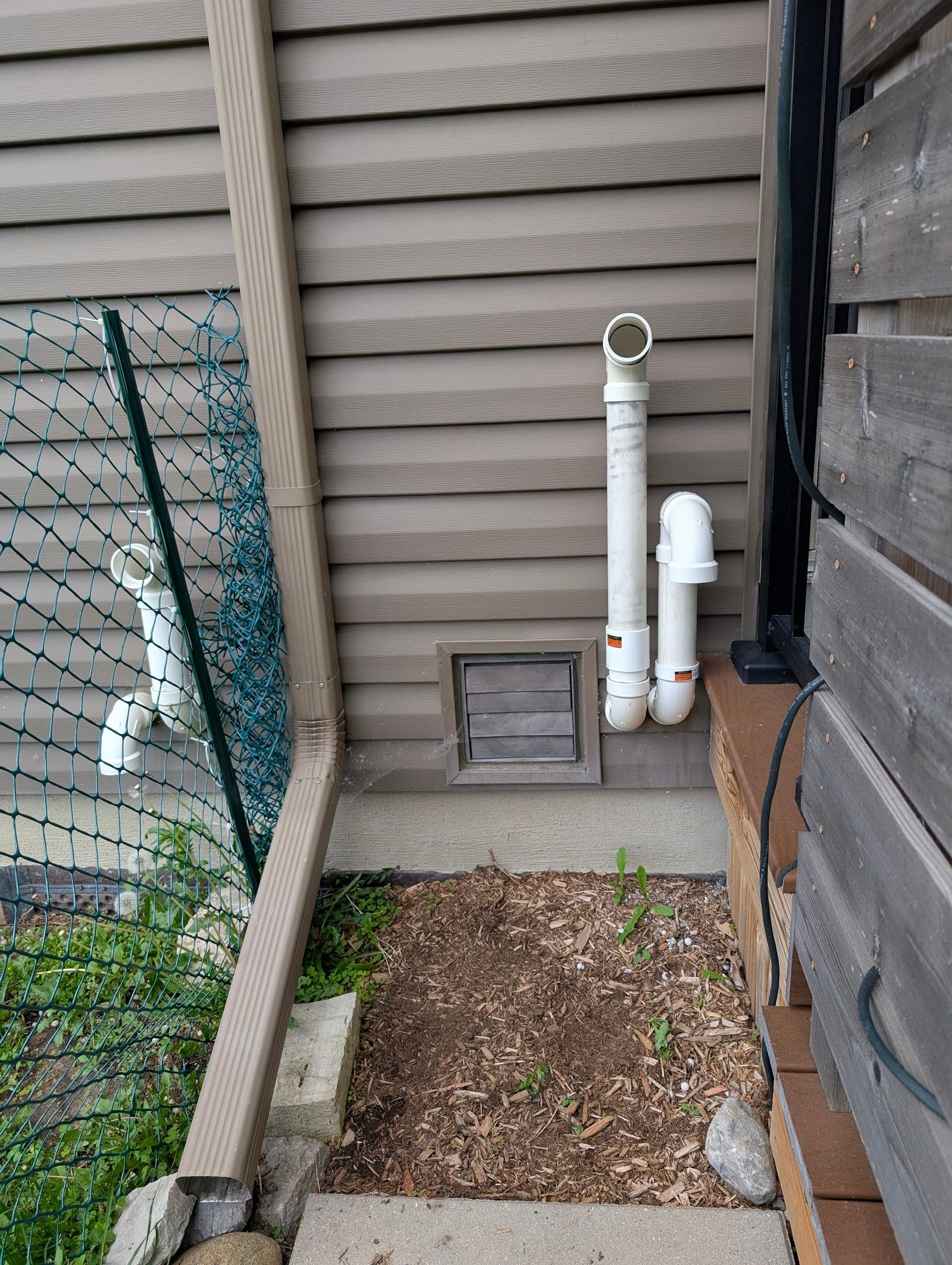 Home services team at a customer job site