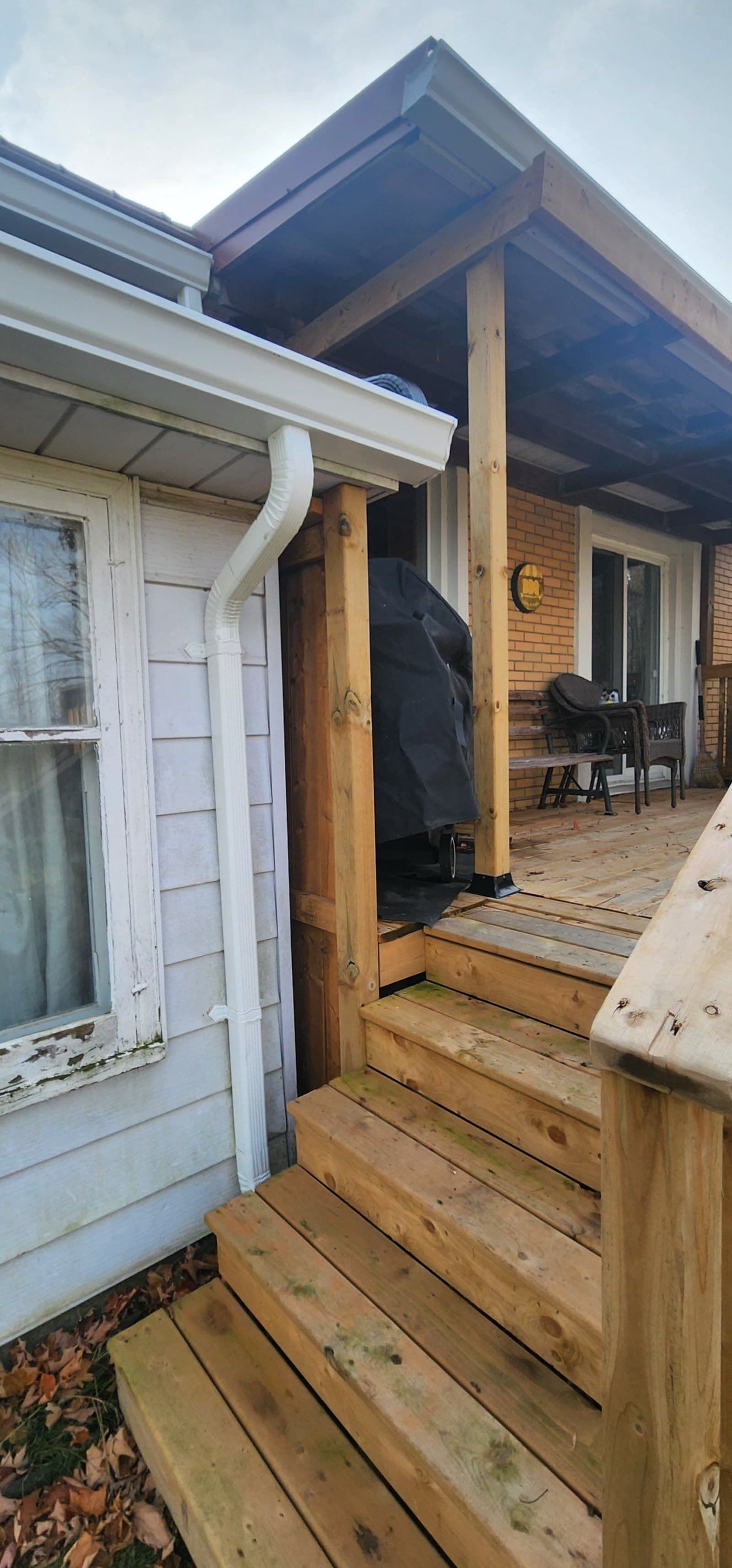 Guest photo from a Google review at Rick MacDonald Siding, Roofing, Windows & Doors
