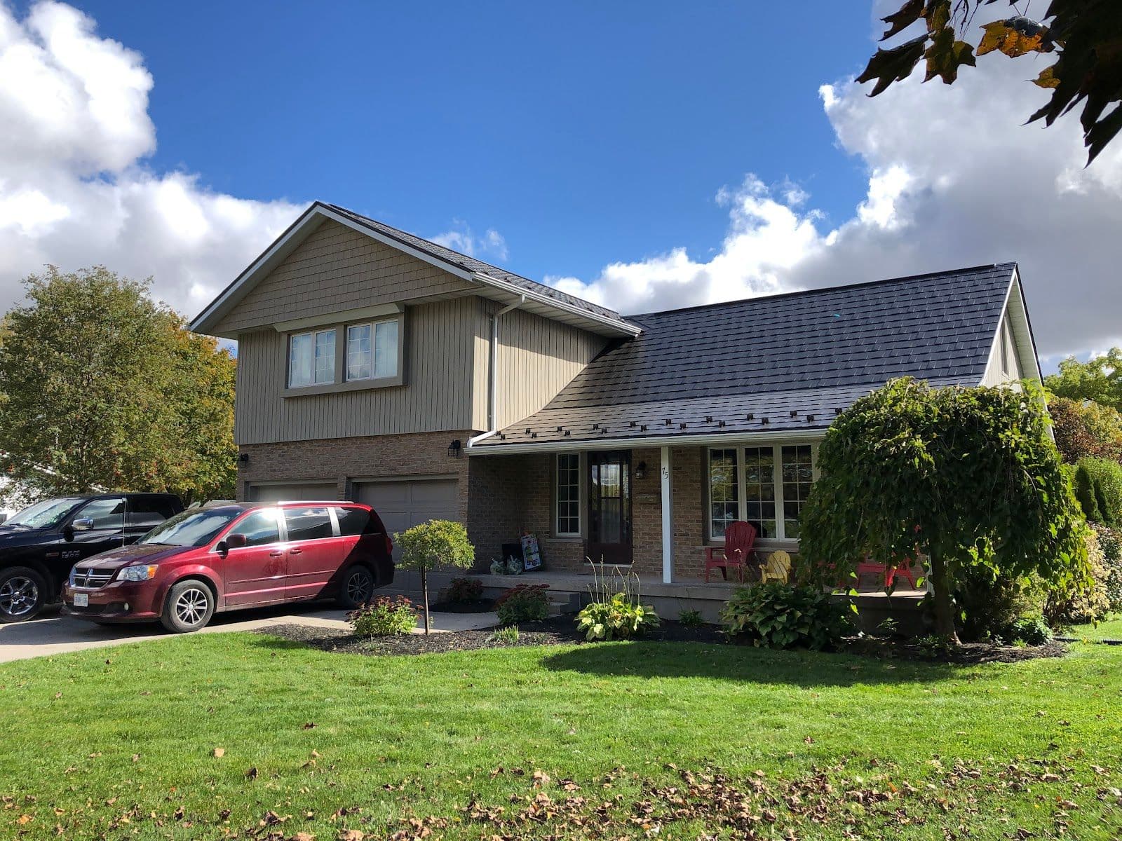 Guest photo from a Google review at Waterloo Metal Roofing