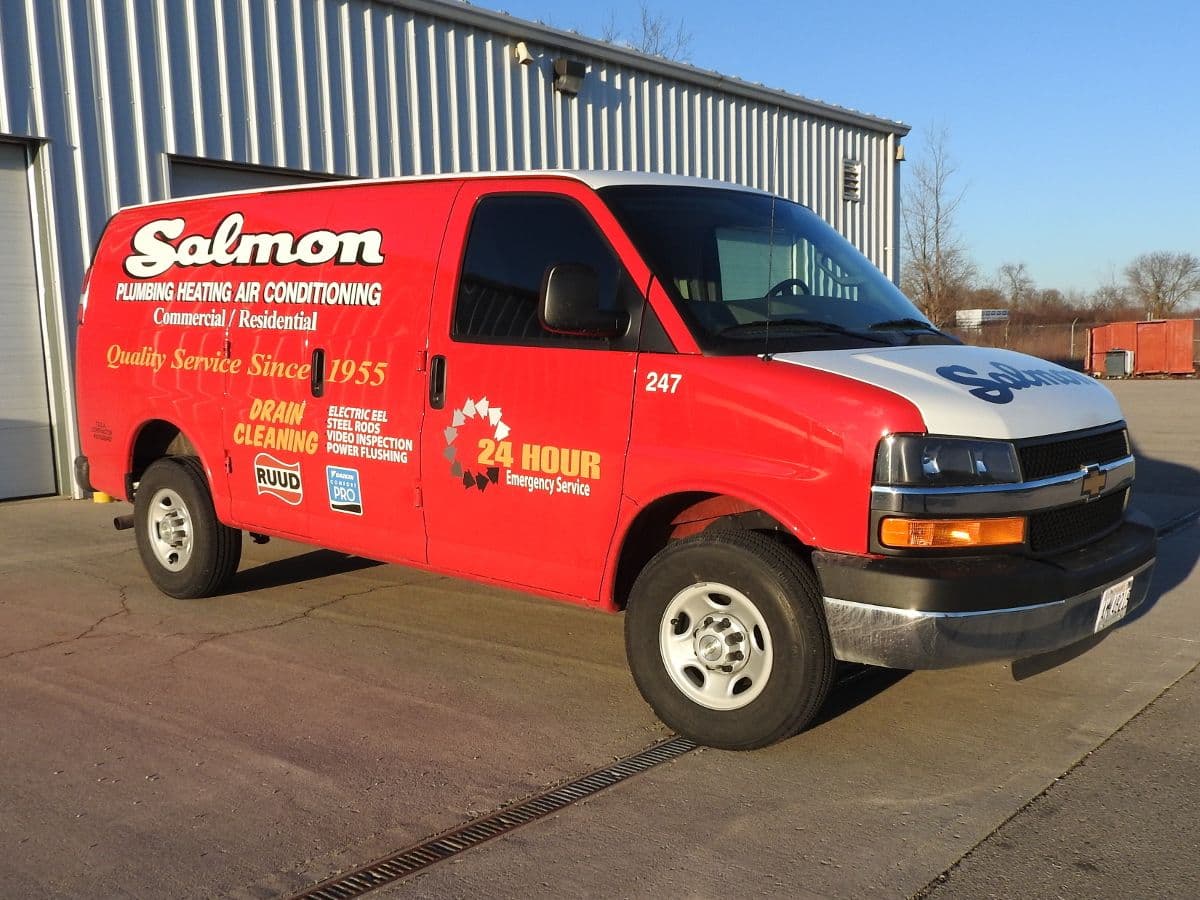 Guest photo from a Google review at Salmon Plumbing & Heating