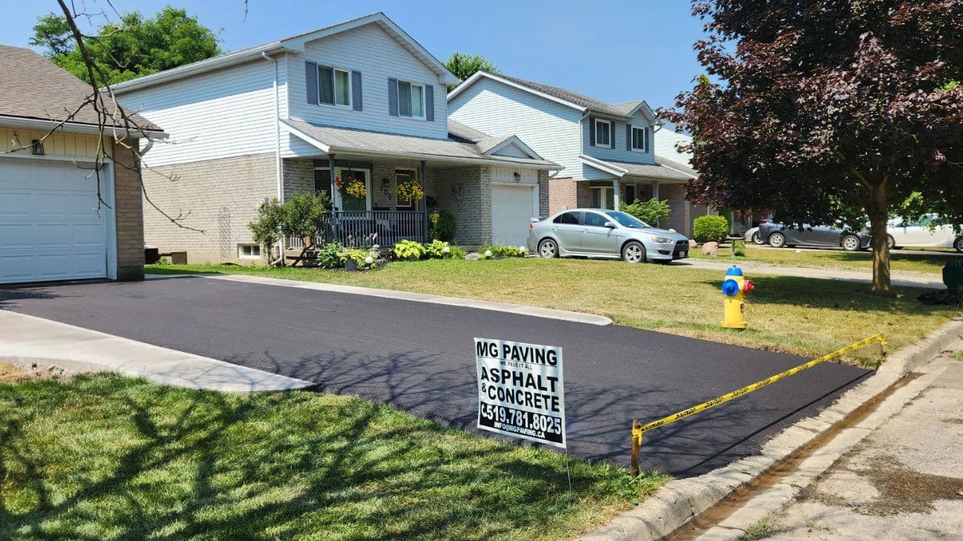Another guest photo from a Google review at MG Paving