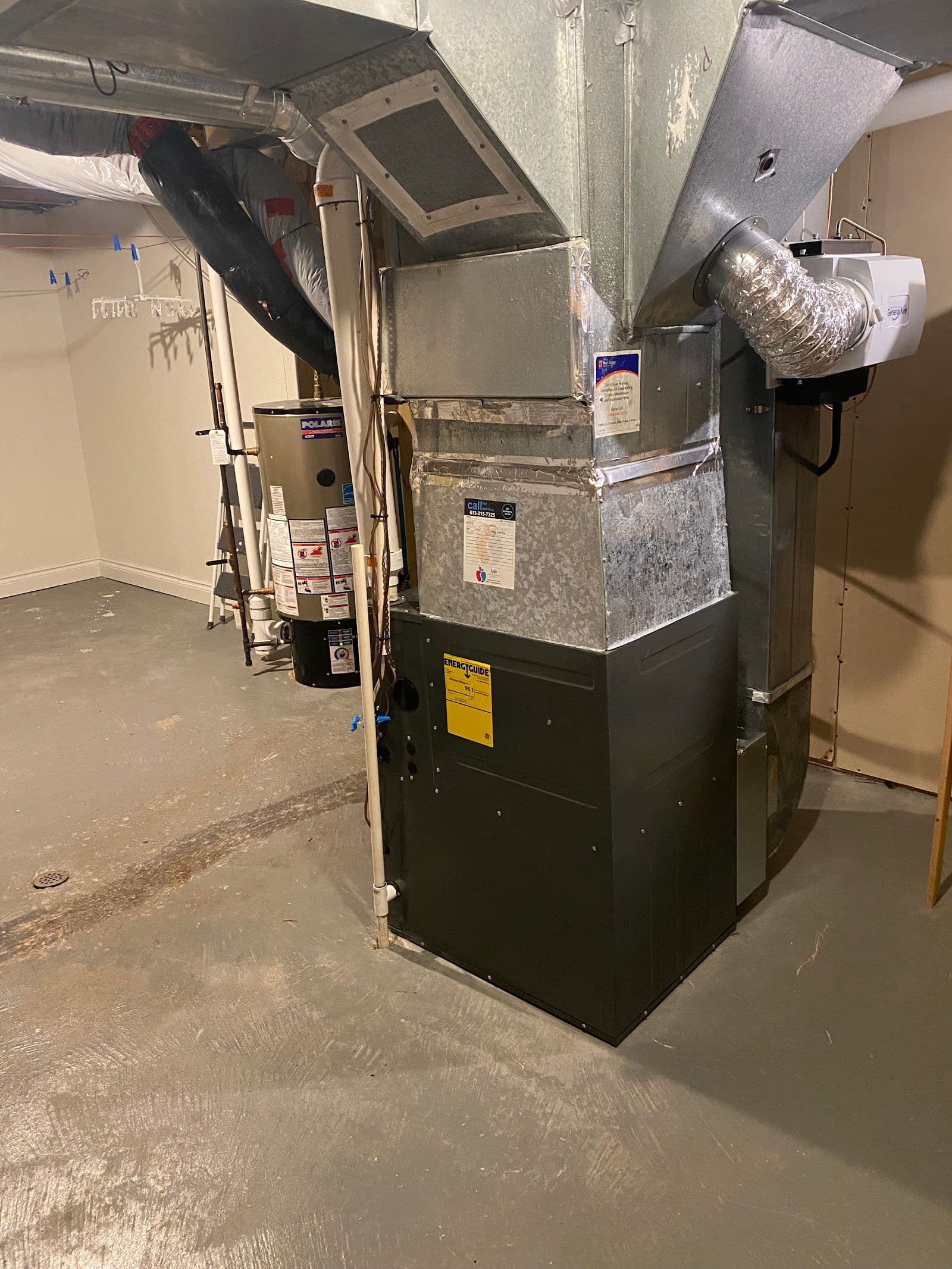 Guest photo from a Google review at Apple HVAC