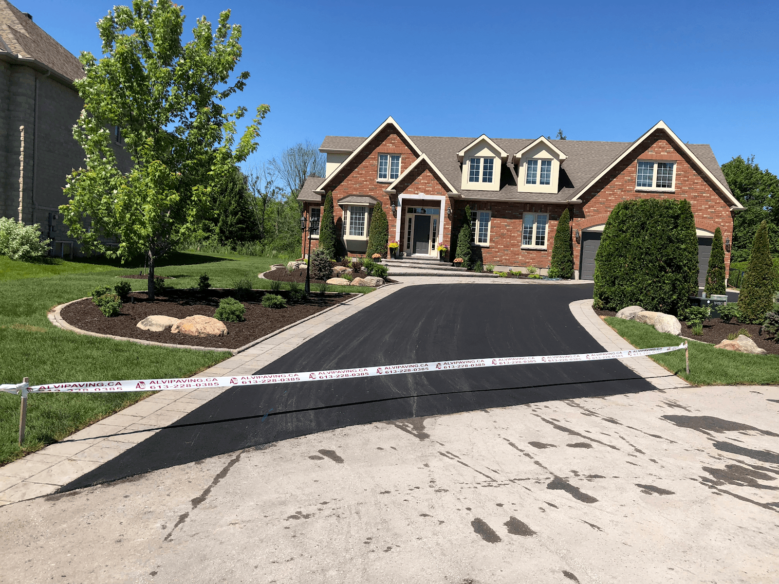 Guest photo from a Google review at Alvi Paving Ltd