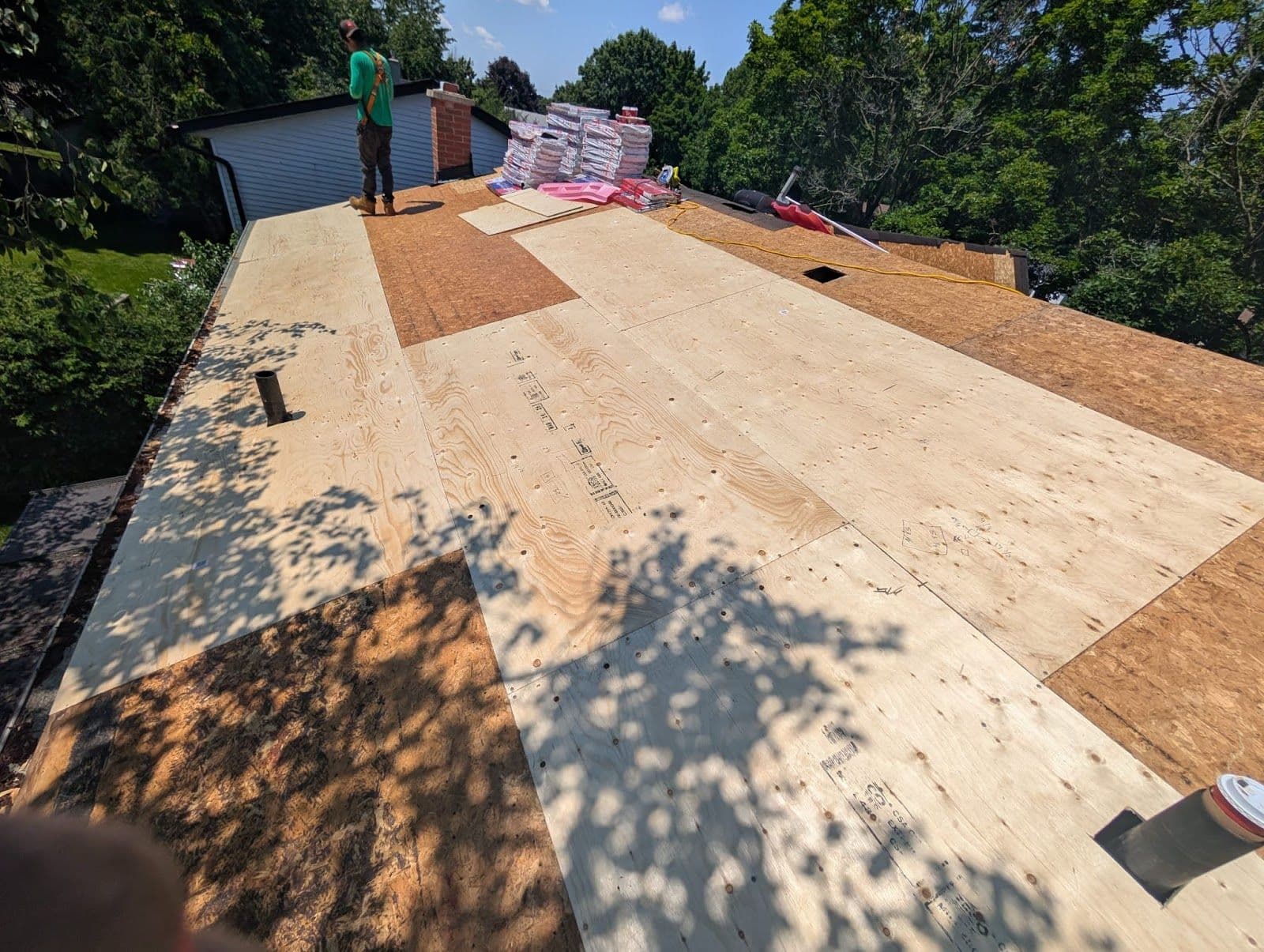Another guest photo from a Google review at Milena's Pro Roofers | Commercial Roofing Kitchener Waterloo, Eavestrough Repair, Gutter Cleaning, Eavestrough Installation