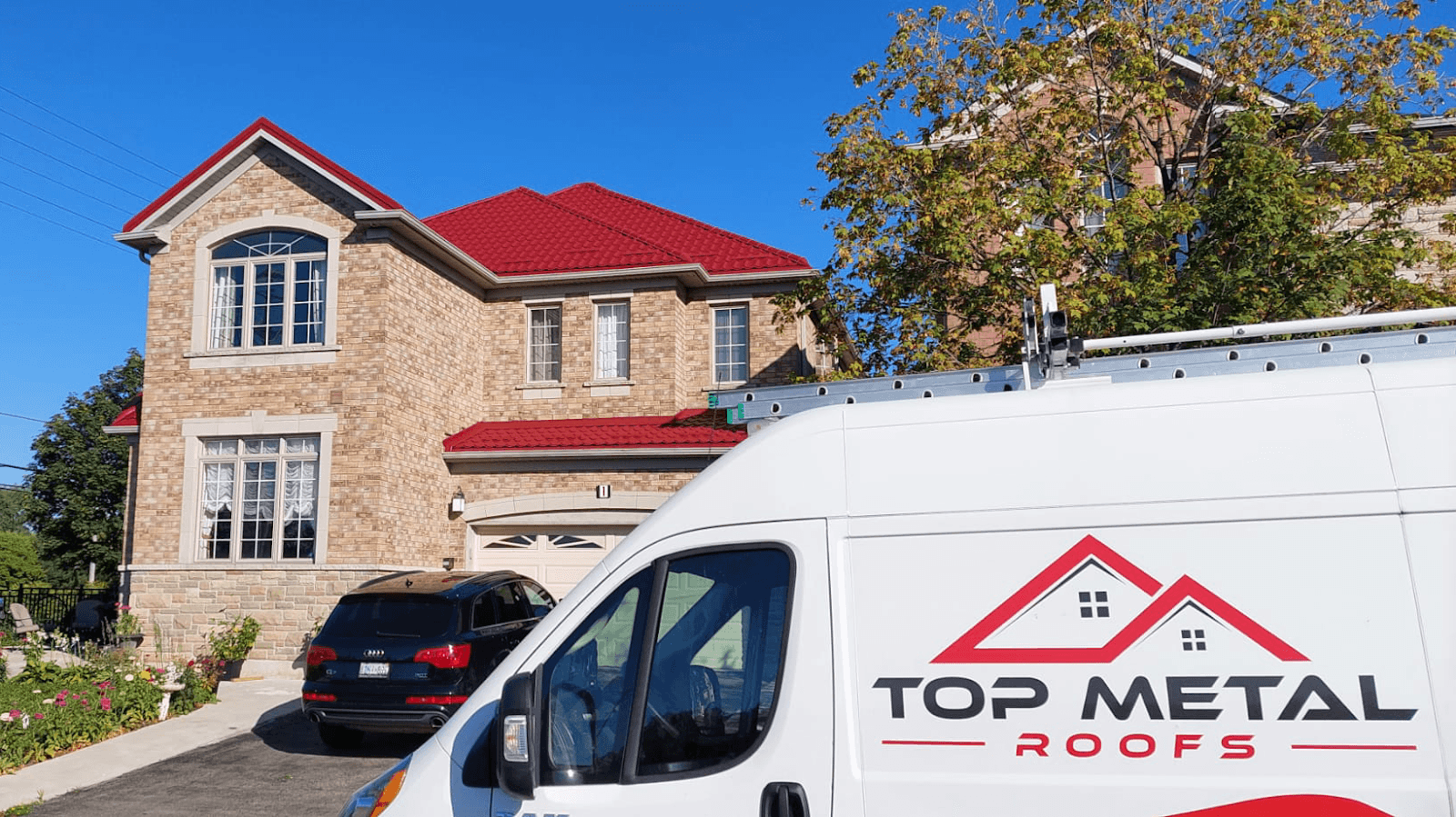 Guest photo from a Google review at Top Metal Roofs Mississauga