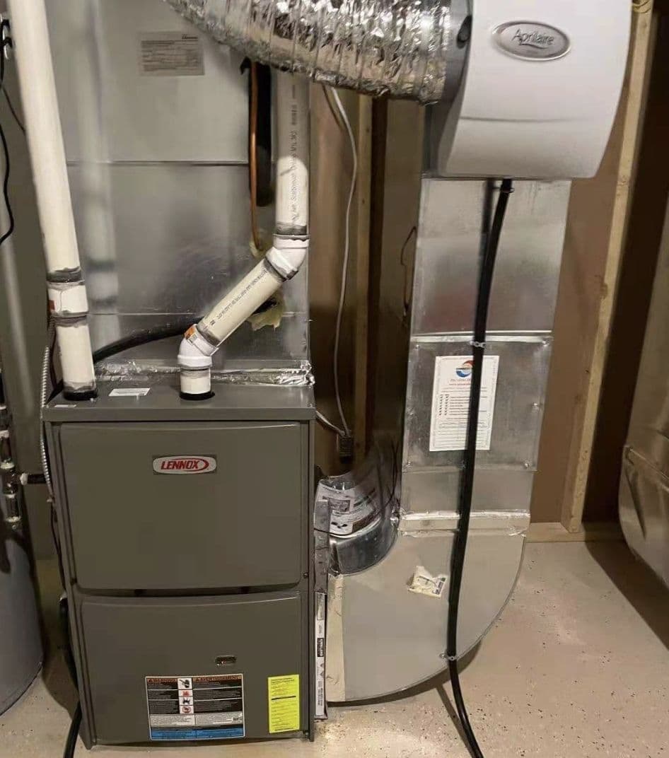 Guest photo from a Google review at Dynamic Heating & Cooling