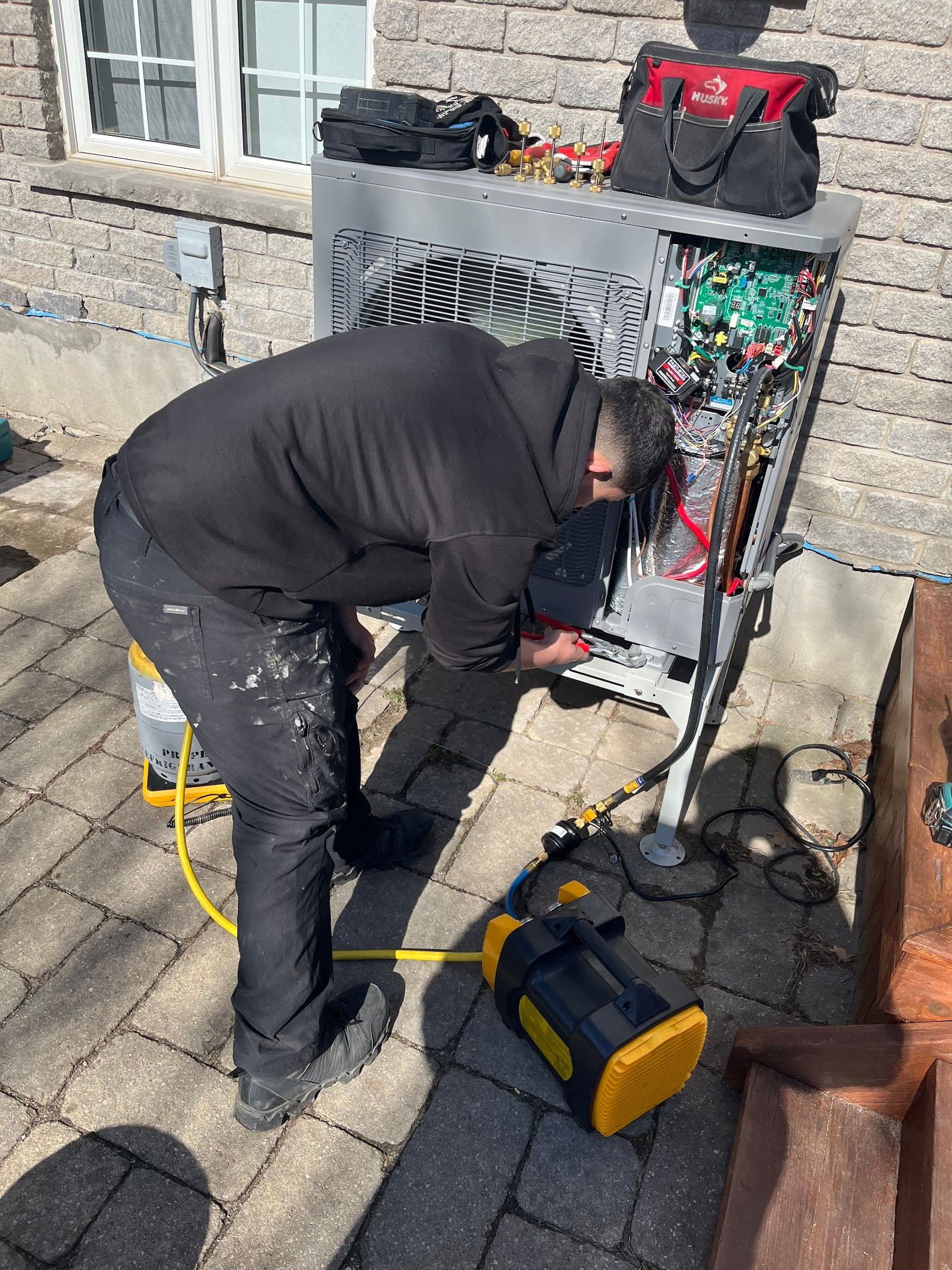 Guest photo from a Google review at Virtue Heating and Air Conditioning