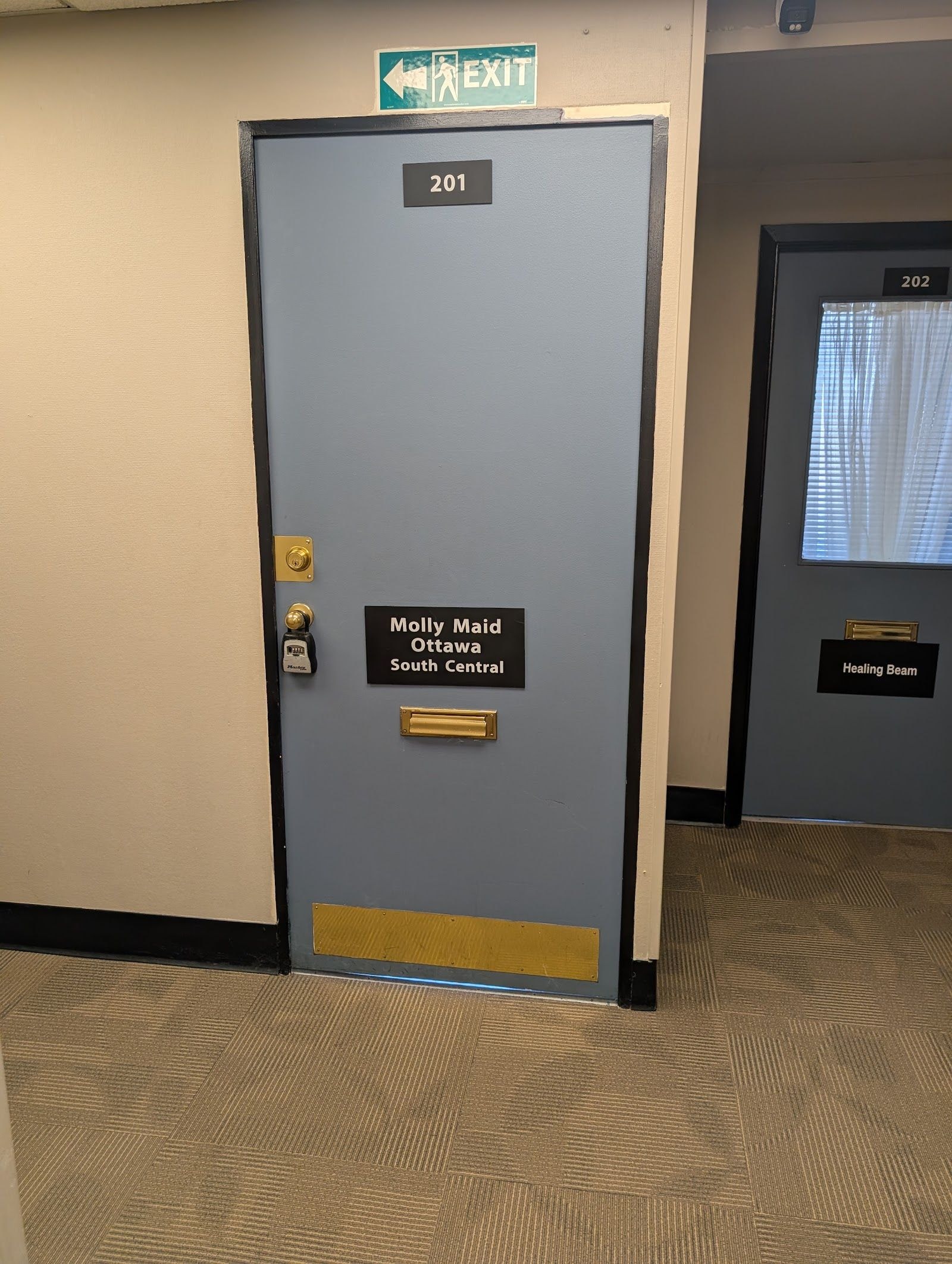 Home services team at a customer job site