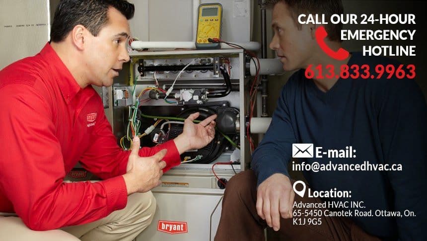 Guest photo from a Google review at Advanced HVAC Inc.