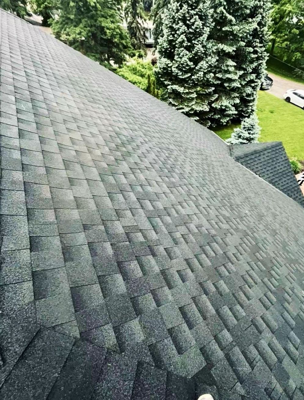 Home services team at a customer job site
