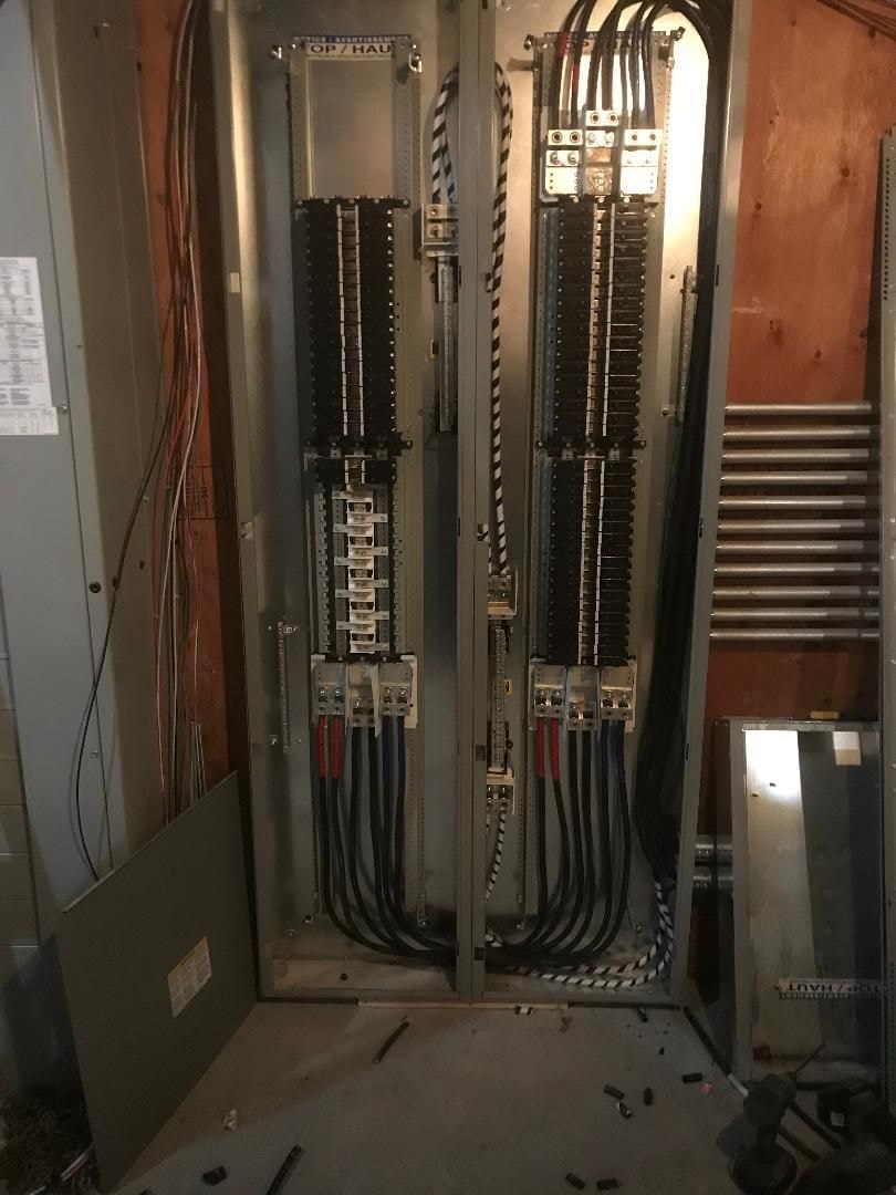 Home services team at a customer job site