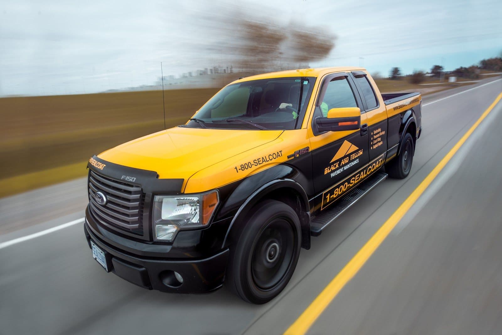 Guest photo from a Google review at Black And Yellow Pavement Inc.